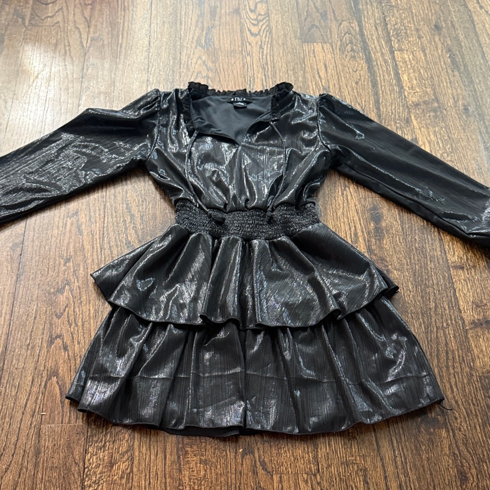 Flowers by Zoe Black Shimmer Kids Formal Dress